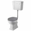 Bayswater Fitzroy Low Level Toilet with Ceramic Lever Flush - BAYC017