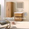 VitrA Nest 800mm 2 Door Vanity - 56820030001