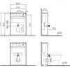 VitrA S50 Toilet Furniture Unit - 52982