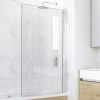 Kudos Inspire Single Panel Bath screen - 3BASC8NHS