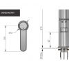 Swadling Engineer Monobloc Basin Mixer Tap - 8920CP