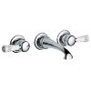 Swadling Invincible Wall Mounted Lever Basin Taps - 7690NP