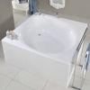 VitrA Liquid Space Square Freestanding Bath - 54340001000