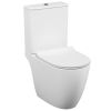VitrA Sento Close Coupled Open Back Rimless Toilet - 59880030075