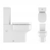 Crosswater Kai S Compact Close Coupled Closed Back WC - KL6305CW