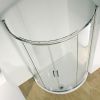 Kudos Infinite Offset Curved Shower Enclosure with Centre Access - 4CDOS108S