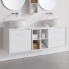 Crosswater Infinity 2 Drawer 1400mm Unit with Shelves