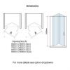 Essentials Bi-Fold Shower Door