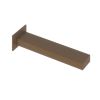 Abacus Plan Brushed Bronze Wall Mounted Bath Spout - TBTS-268-3802