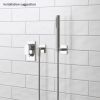 Villeroy and Boch Cult Shower Baton and Holder with Hose - 2780696000