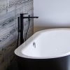 hansgrohe Metropol Single lever floor standing bath shower mixer in Matt Black - 32532670