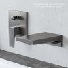 hansgrohe Metropol Waterfall Bath Filler and Shower Set in Brushed Black Chrome - 26520340