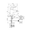 Ideal Standard Ceraplan Single Lever Bidet Mixer - BD249AA