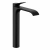 hansgrohe Vivenis Tall Basin Mixer Tap 250 with pop-up waste in Matte Black - 75040670