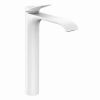 hansgrohe Vivenis Tall Basin Mixer Tap 250 with pop-up waste in Matte White - 75040700