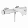 hansgrohe Vivenis Exposed Bath Shower Mixer in Matte White - 75420700