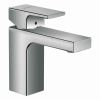 hansgrohe Vernis Shape Basin Mixer Tap 100 with Pop-up Waste in Chrome - 71561000