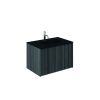 Crosswater Limit 700 Single Drawer Unit in Steelwood/Anthracite