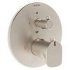 VitrA Root Round Built-In Thermostatic Shower Mixer in Brushed Nickel - A4269534