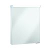 Crosswater Lustro 550 Mirrored Cabinet with Single Door and LED Lighting - LU5570