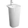 VitrA Plural Monoblock Washbasin in White (50 cm) - 7814B4030001