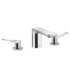 Dornbracht Lisse Three-Hole Basin Mixer with Pop-Up Waste in Polished Chrome - 20713845-00