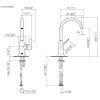Dornbracht VAIA Single Lever Basin Mixer in Platinum Matt - 33521809-06