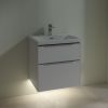 Villeroy and Boch Subway 3.0 600mm Vanity Unit with 2 Drawers and LED Lighting