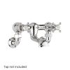 Crosswater Belgravia Wall Unions in Chrome - BL004WC