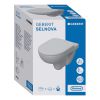Geberit Selnova Rimless Wall-hung WC Pack in White - 501751001