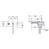 Riobel Venty Wall Mounted Bath Shower Mixer - VY21C-EM