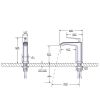 Riobel Venty Single Lever Basin Mixer - VYS00C-EM