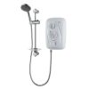 Triton T80Z Thermostatic Fast-Fit 9.5kW Electric Shower in White Chrome - SP8009ZFFTHM