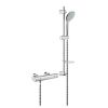 Grohe Grohtherm 1000 Cosmopolitan Thermostatic Shower Valve with Euphoria Shower and Rail - 34437000
