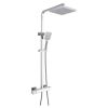 Origins Exposed Square Cool Touch Shower System - Chrome