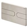 Viega Visign for Style 23 WC Flush Plate for Prevista in Brushed Stainless Steel - 773168