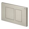 Viega Visign for Public 10 WC Flush Plate for Prevista in Brushed Stainless Steel - 774349