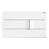 Viega Visign for More 201 WC Flush Plate for Prevista in Polished White - 773502
