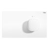 Viega Visign for More 202 WC Flush Plate for Prevista in Polished White - 773458