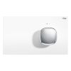 Viega Visign for More 202 WC Flush Plate for Prevista in Polished White and Chrome - 773465