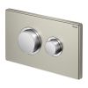 Viega Visign for Public 11 WC Flush Plate for Prevista in Brushed Stainless Steel - 774325