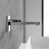 Villeroy & Boch Architectura Square Wall-Mounted Single-Lever Basin Mixer in Chrome - TVW12500300061