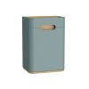 VitrA Sento Storage Unit with Left-Hand Hinges in Matt Fjord Green - 65898