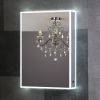 Origins Darran Mirror Cabinet with Edge Lighting - 525 x 725mm