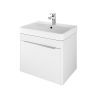 The White Space Americana Wall Hung Vanity Unit in White