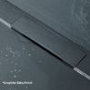 Tissino Giorgio Lux 1000mm Rectangular Shower Tray in White Slate - TRG-864-WS