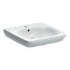 Geberit Selnova Comfort 55cm Washbasin with 1 Tap Hole in White - 501461007