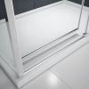 Merlyn MBox Right Handed Low Level Access Sliding Shower Door in Chrome