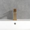 Villeroy & Boch Architectura Square Single-Lever Basin Mixer in Brushed Gold - TVW12500400076