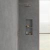 Villeroy & Boch Universal Round Wall Mounted Shower Arm in Brushed Nickel - TVC00045351064
